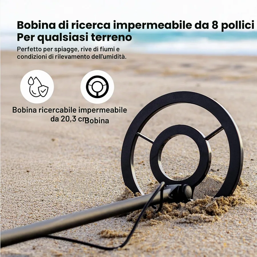 Bounty Hunter Tracker IV, dettaglio del metal detector