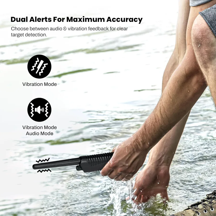 Pinpointer Bounty Hunter con allarme audio e vibrazione