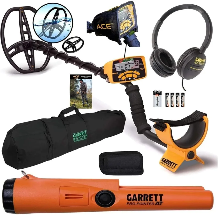 Garrett ACE 400 con bobina impermeabile Pro-Pointer