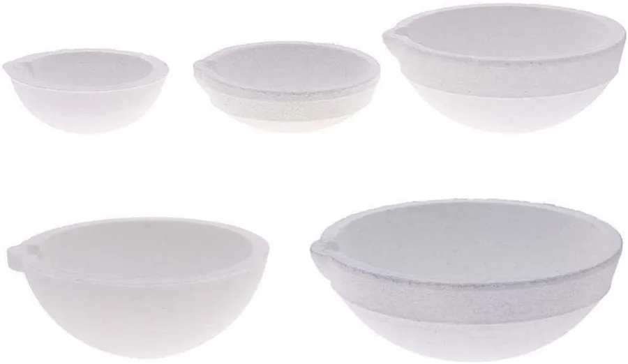 LTKJ Set di 5 crogioli