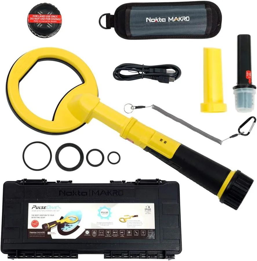 Nokta Pinpointer con metal detector