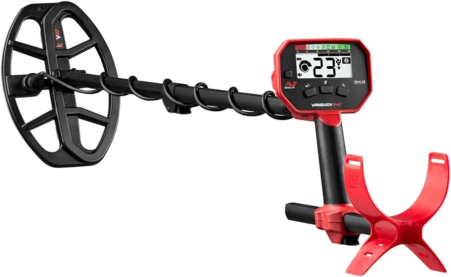 Metal detector Minelab Vanquish 340 con bobina V10