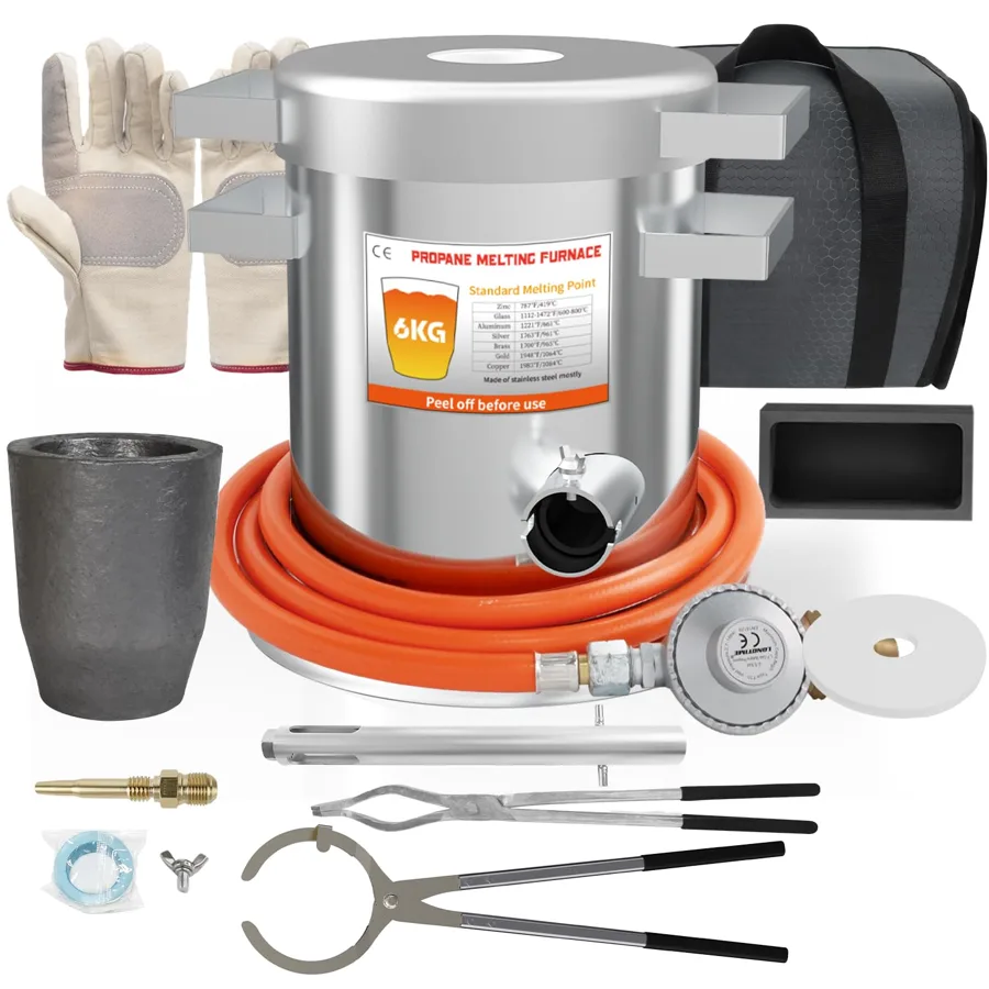 Kit per forno di fusione propano