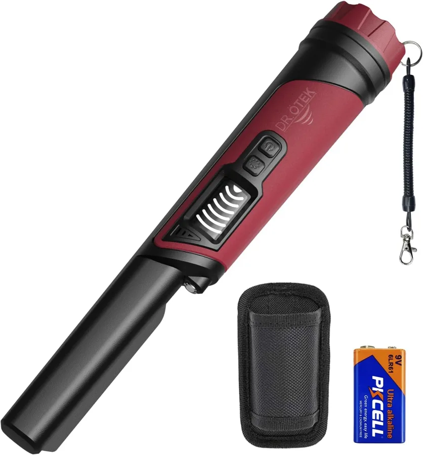 DR.ÖTEK Pinpointer con schermo LCD IP68