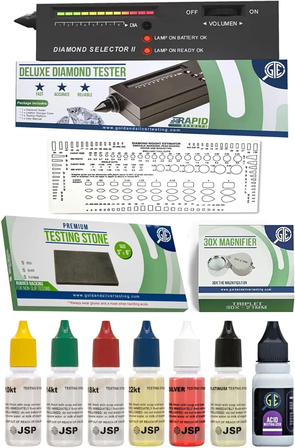 Tester elettronico per gioielli