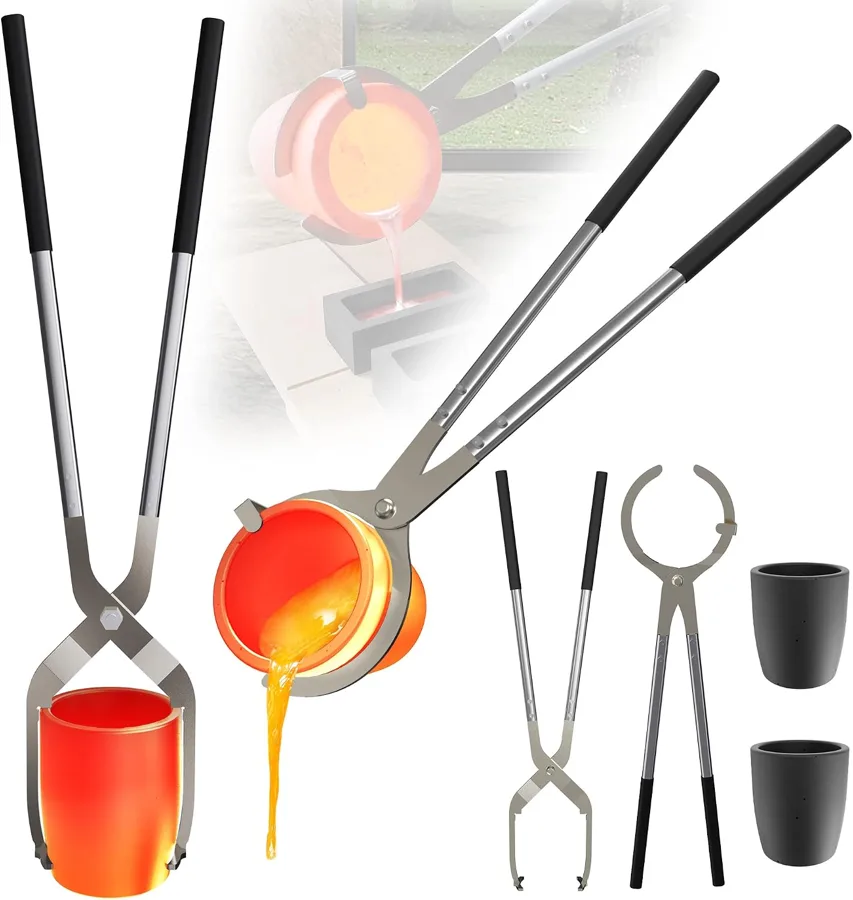 Set di 2 Pinze per Crogioli