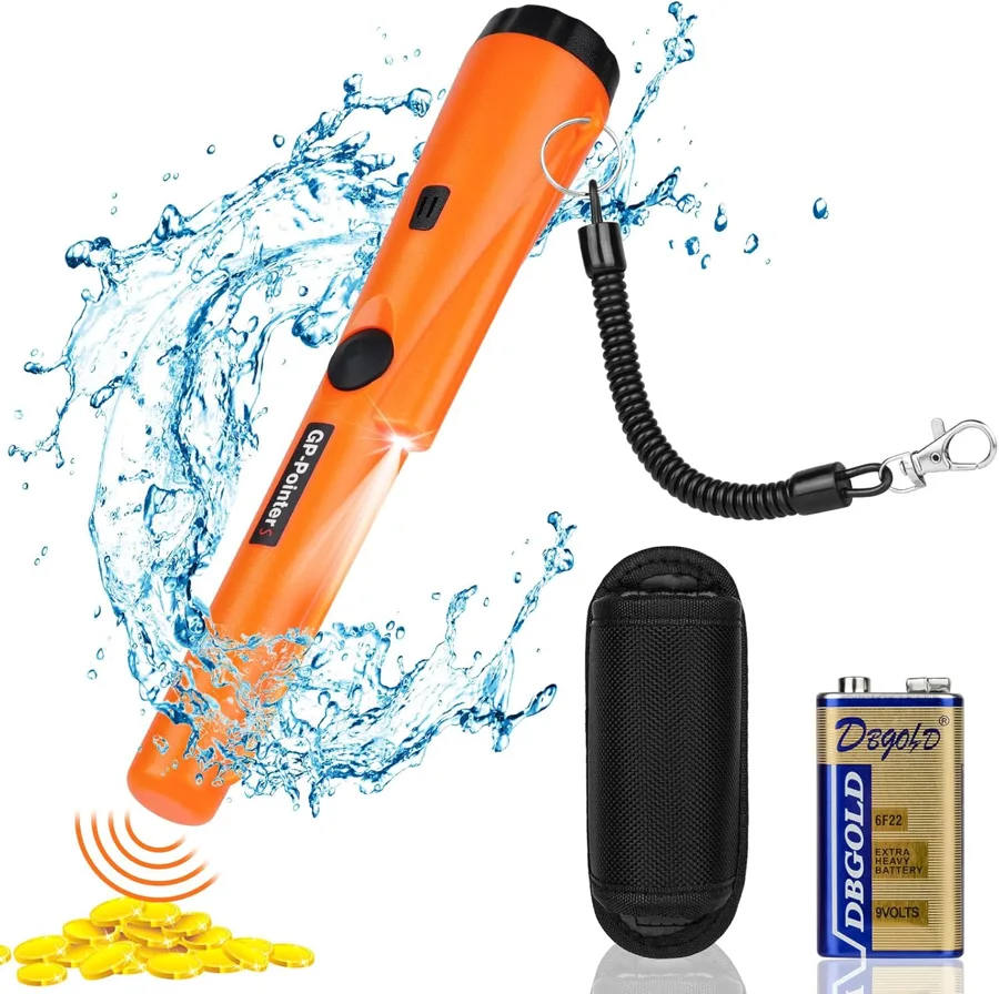 Flintronic Metal Detector Arancione