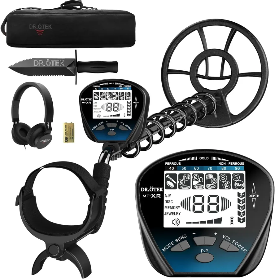 DR.ÖTEK Metal Detector per Adulti Professionali IP68