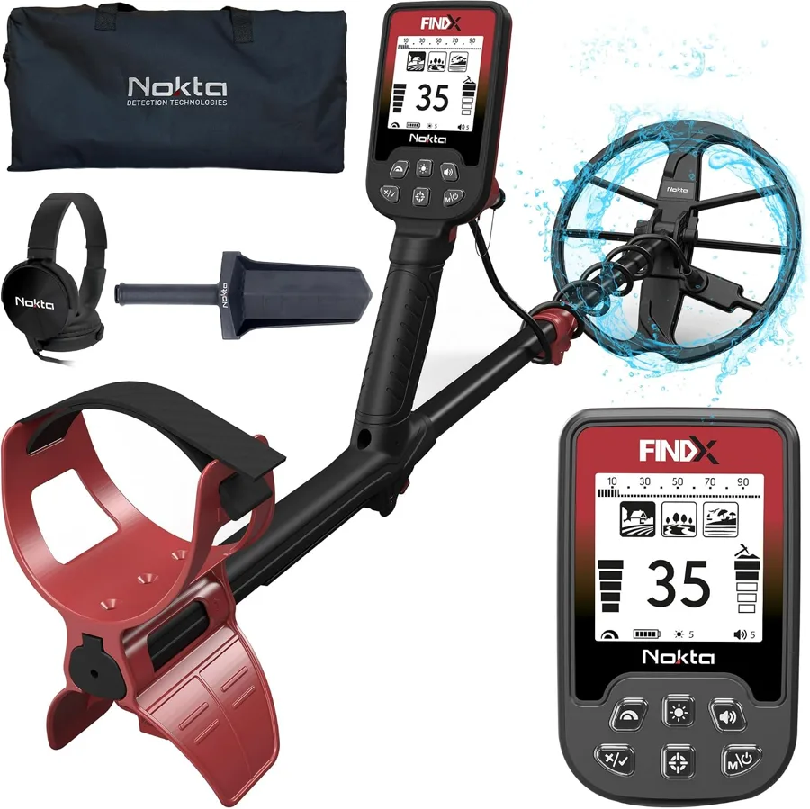 Nokta FindX con bobina impermeabile da 28cm
