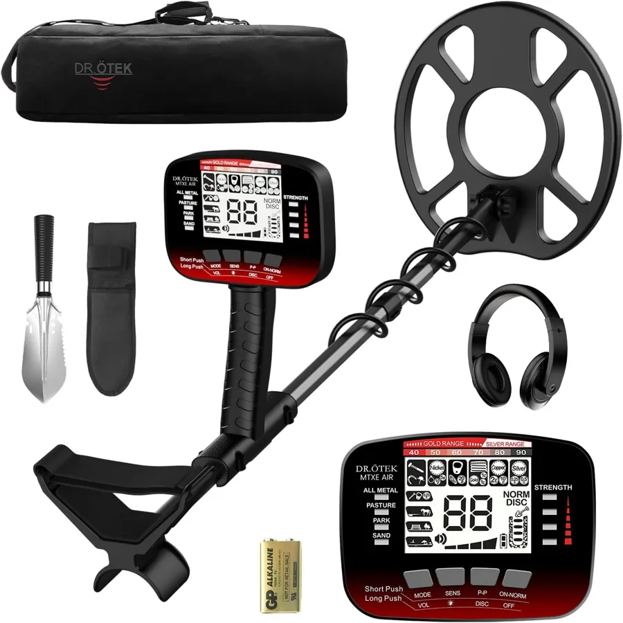 DR.ÖTEK Metal Detector Professionali per Adulti