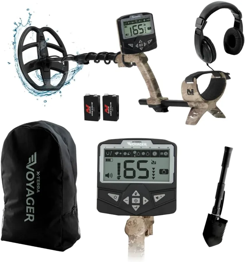 Minelab X-Terra Voyager con bobina impermeabile
