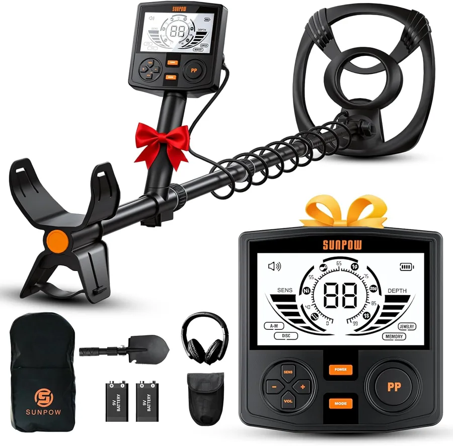 SUNPOW Metal Detector Professionale per Adulti IP68 (3)