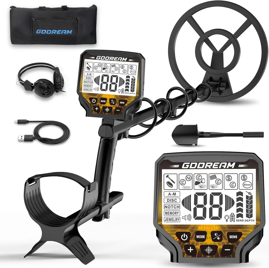 GDDREAM Metal Detector per Adulti Professionale