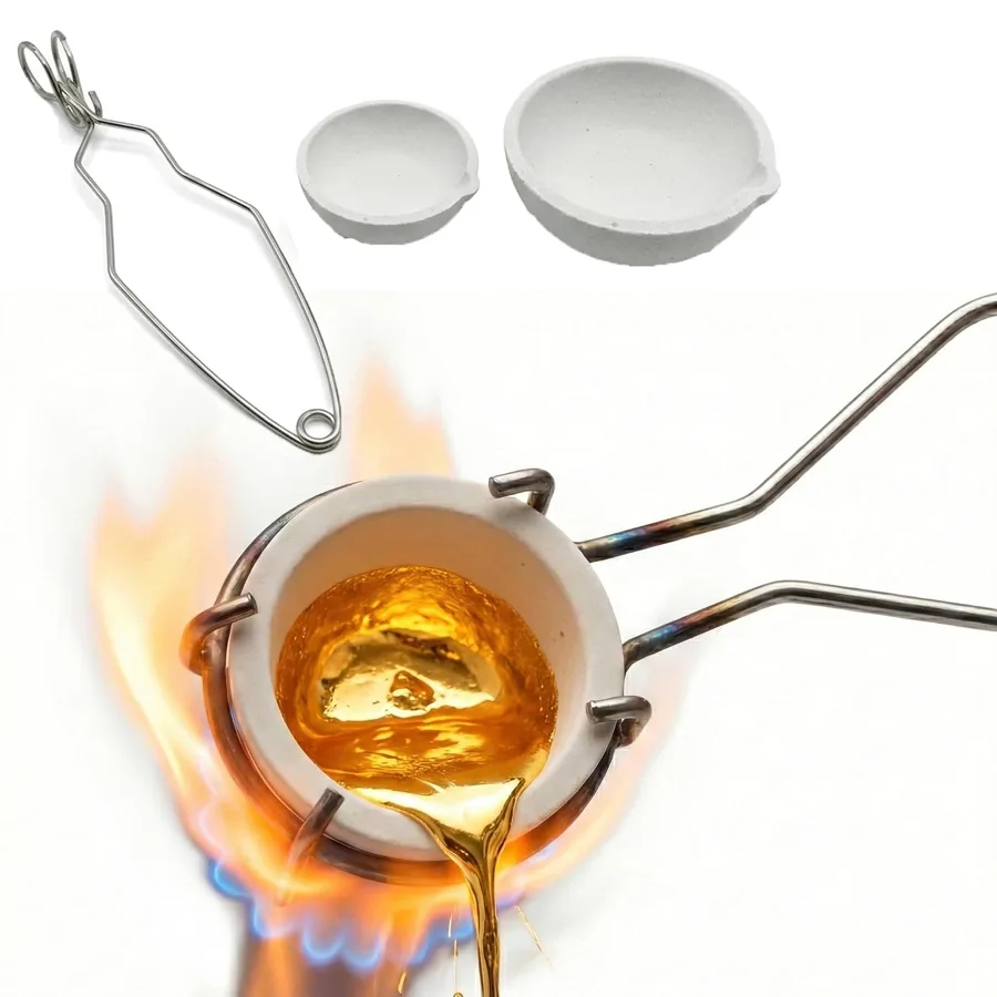 Kit Forno di Fusione Set Crogioli
